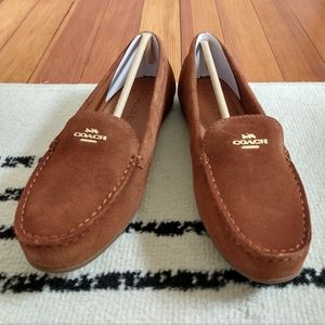 NEW w/Box Coach Loafers in Brown Sz 7.5B